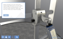 E-Learning module Installation, Inspection &  Repair of the Avanti Safety Rail System